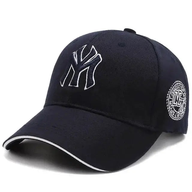 Unisex Casual Baseball Cap With Letter Embroidery Hip Hop Style Adjustable Sunscreen Hat For Spring And Autumn Outdoor