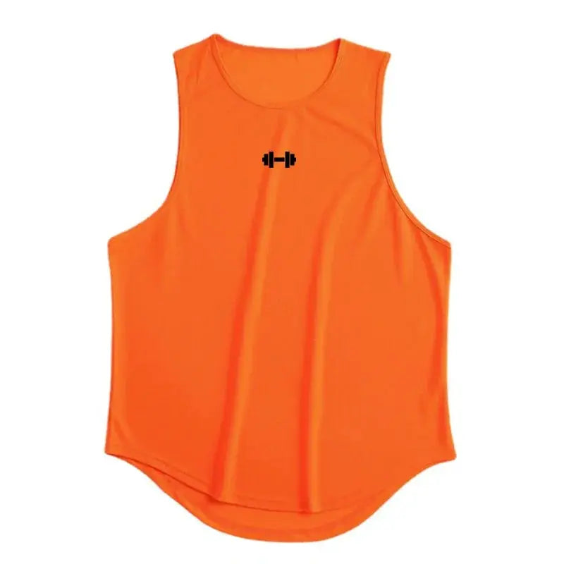 Summer Mens Running Vest Quick Dry Loose Fit Sleeveless Tank Top For Gym Running Basketball And Bodybuilding