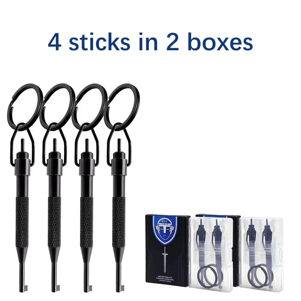 AK 01B Rotating Handcuff Key Stainless Steel And Aluminum Alloy With Key Ring Fits All Standard Series Police Handcuffs