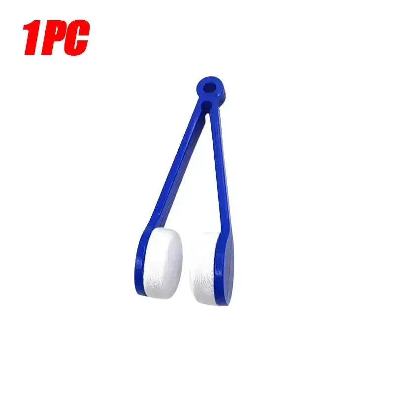 Portable Multifunctional Glasses Cleaning Brushes Microfiber For Eyeglasses Sunglasses Spectacles