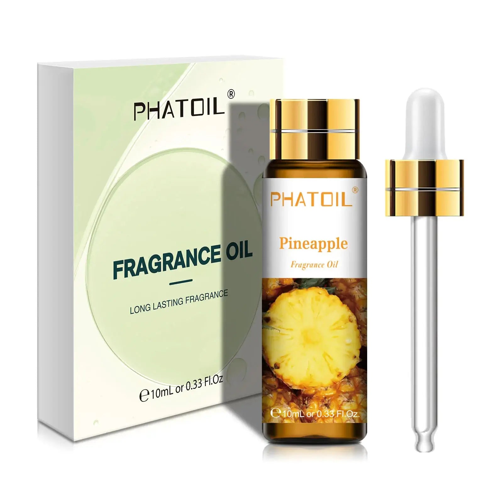 Phatoil Sweet Fruit Fragrance Oils Set 10ml For Aromatherapy And Diy Candles Cherry Apple Strawberry Mango Coconut