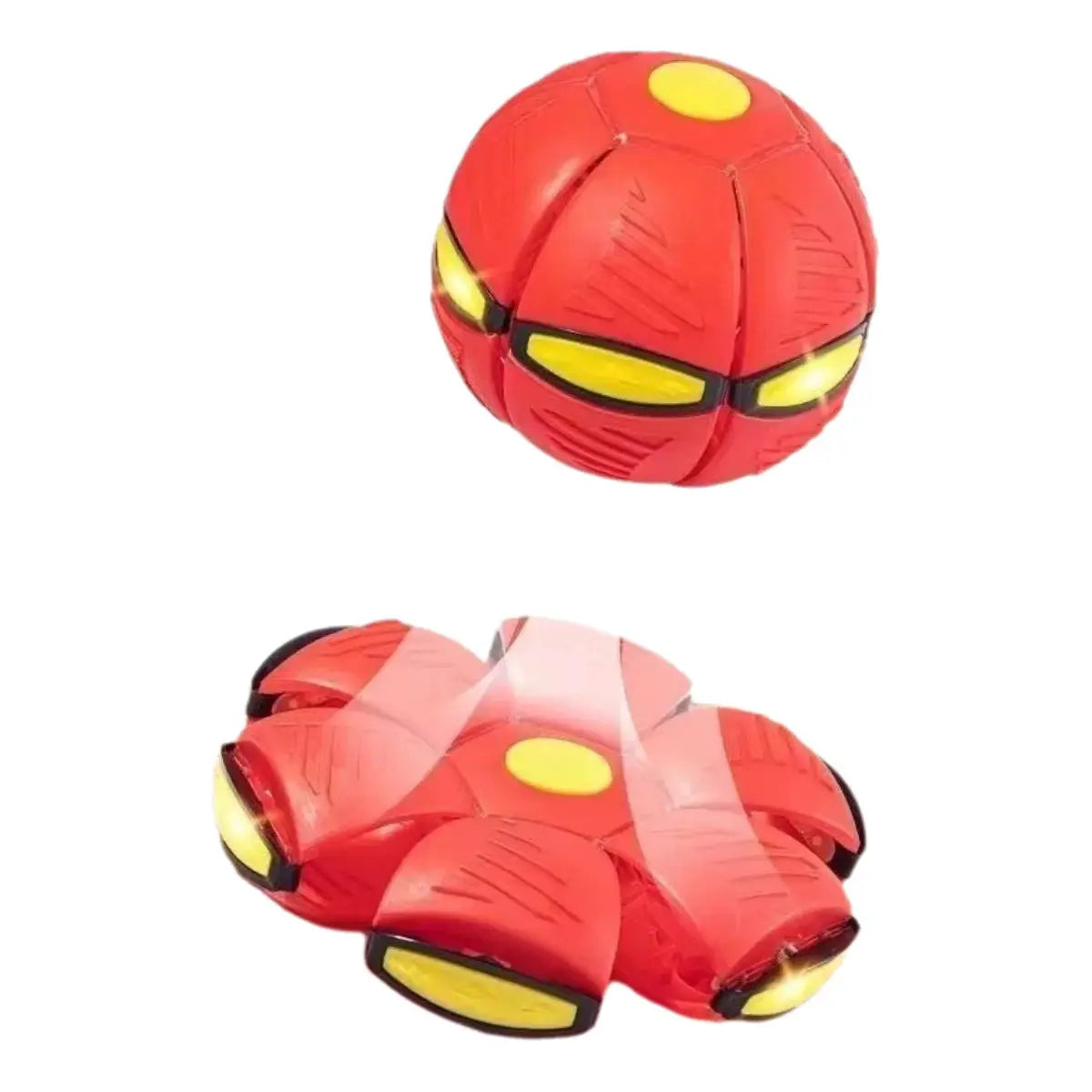 Blue Flying Saucer Ball Outdoor Toy For Parents And Children Transforming From Flying Disc To Ball For Active Play
