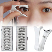 3D Natural Magnetic Eyelashes Set With Five Magnetic Lashes Reusable Handmade False Eyelashes Shipping Box