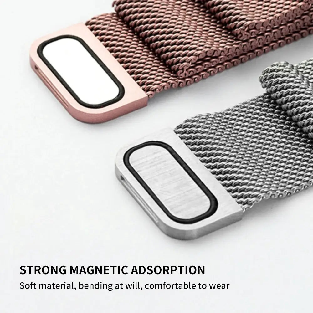Milanese Strap For Apple Watch Ultra 2 3 49 46mm 42mm 44 40 45mm 41mm 38mm Bracelet For iWatch Series 11 10 9 3 6 5 SE 7 8 Strap
