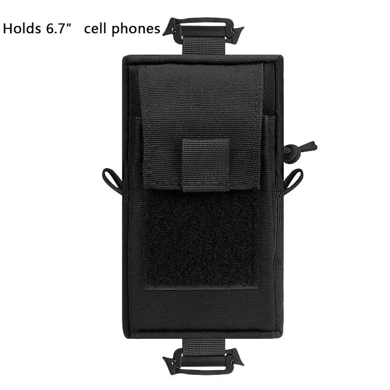 Molle Tactical Waist Bag Outdoor Emergency EDC Pouch Phone Pack For Climbing Running Hunting Hiking