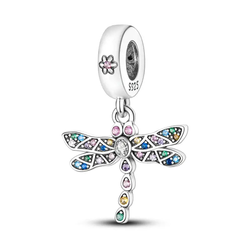 Original 925 Silver Charms Beads For Pendant Charm Bracelet Dangle For Women DIY Fine Jewelry Making Hot Sale