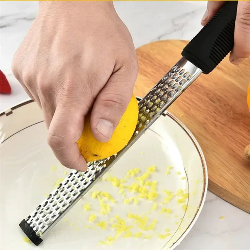 ChefCraft All in One Stainless Steel Grater Slicer Zester for Cheese Citrus Chocolate Veggies