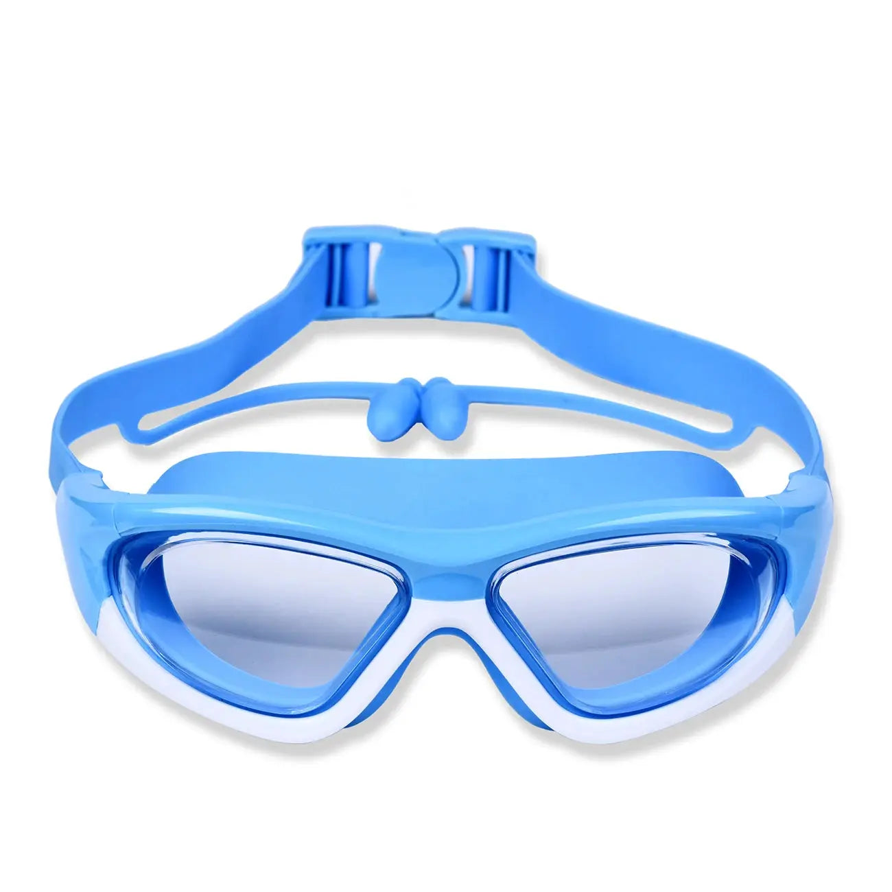 High Definition Children's Swimming Goggles For Boys And Girls Anti Fog Large Frame Silicone Comfort
