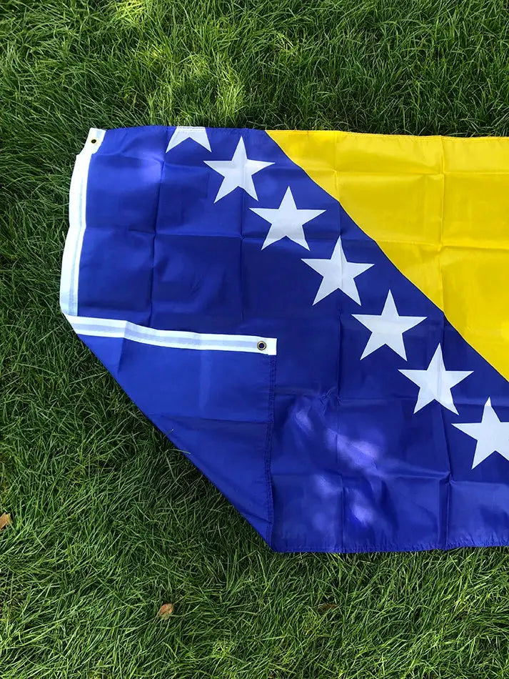 Bosnia And Herzegovina Flag 3x5 Ft Polyester For Decoration