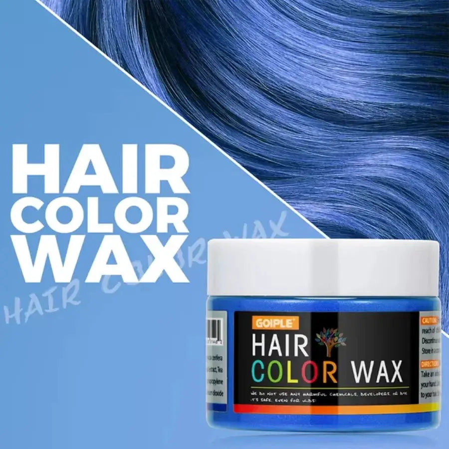 Valentines Day DIY Hair Dyed Mud Colour Wax Easy To Wash Coloring Cream For Hair Beard And Eyebrows
