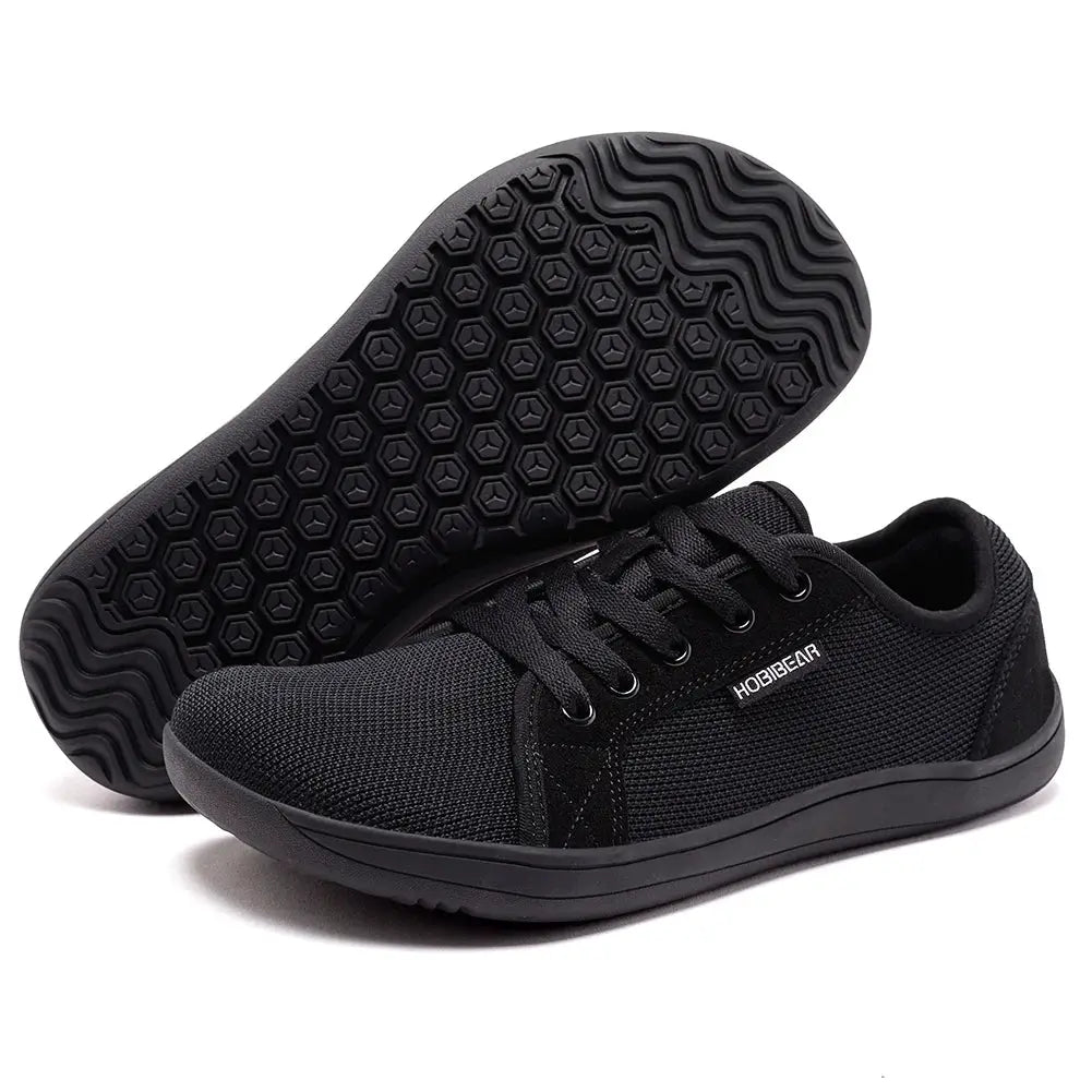 HOBIBEAR Unisex Wide Barefoot Shoes Zero Drop Sole Trail Running And Minimalist Walking Non Slip