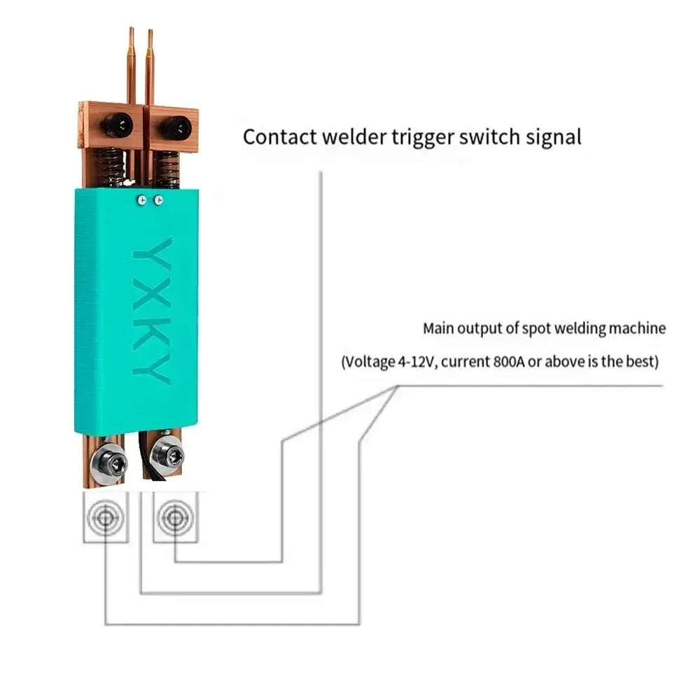 Integrated Spot Welding Pen Handheld With Automatic Trigger For 18650 Battery Mini Spot Welding Tool