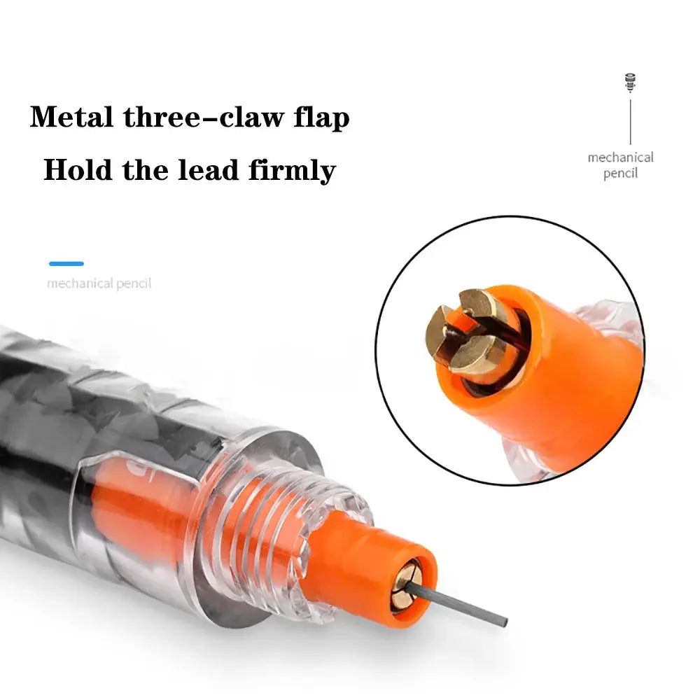 UNI KURUTOGA mechanical pencil M5-452 with orange tip, Simples Market brand, 0.5mm lead