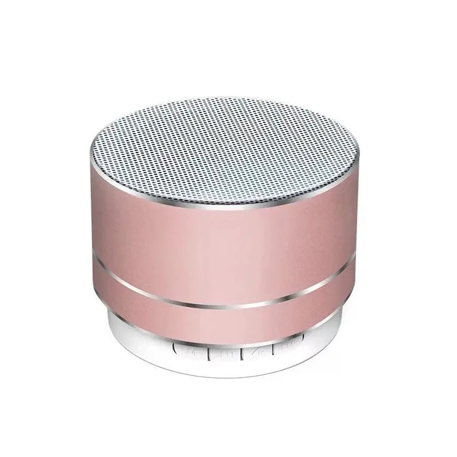 Mini Portable Wireless Bluetooth Speaker With LED Lights Crack Appearance Design Hands Free Hi Fi Audio