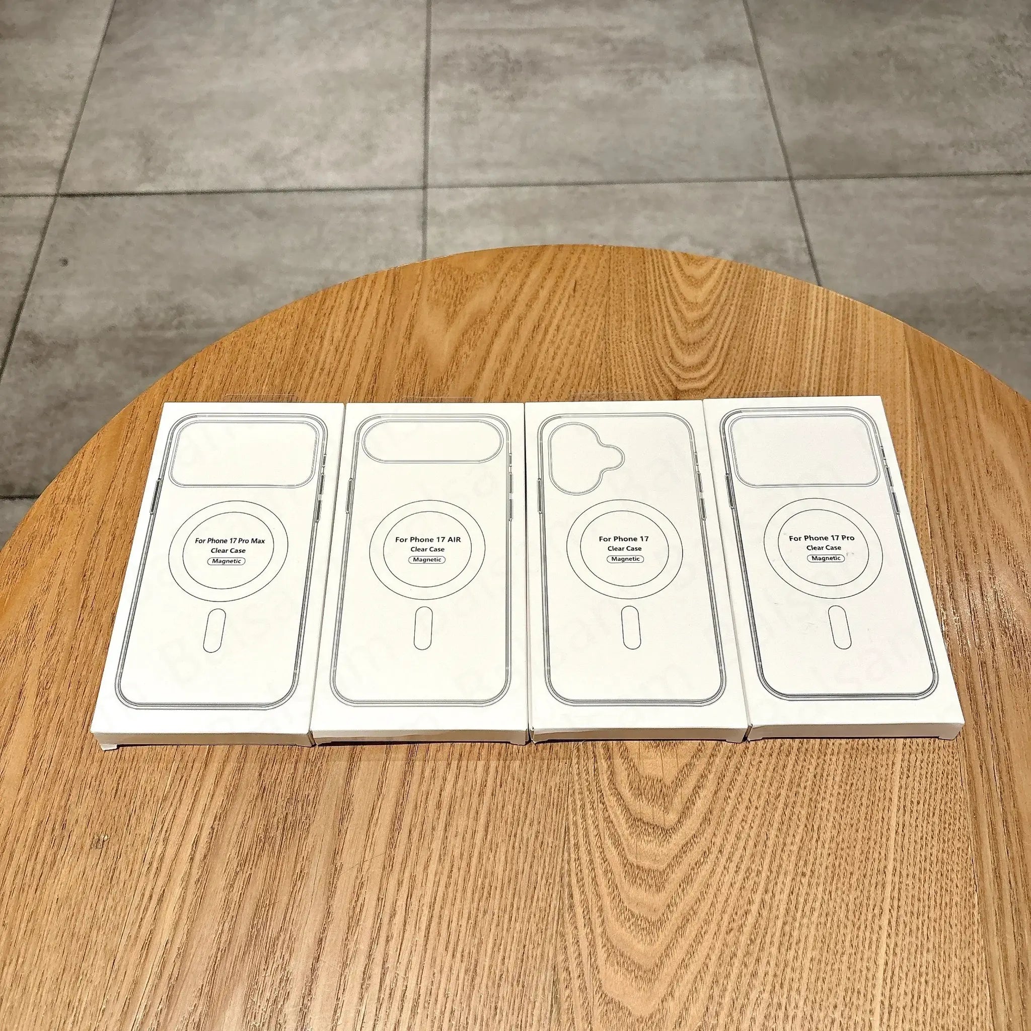 Original MagSafe Magnetic Wireless Charging Case With Clear Back Cover For iPhone 11 Through 17 Series