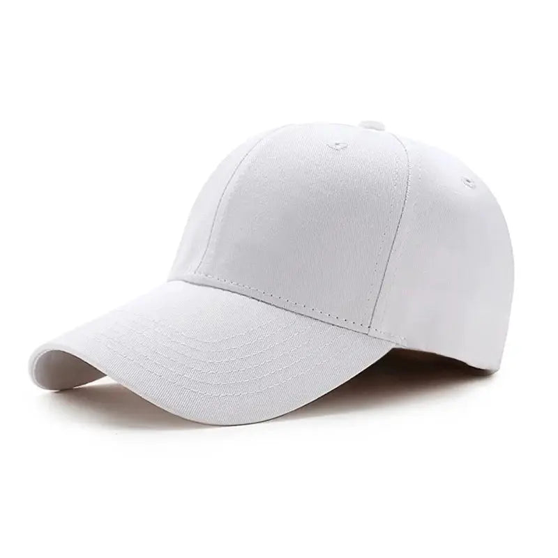Unisex Simple Black Baseball Cap Adjustable Cotton Hat Solid Color Casual Hip Hop Dad Hat For Men Women