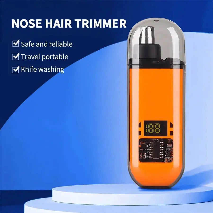 GroomMaster 2 In 1 Electric Ear And Nose Trimmer For Men Portable Painless Grooming 2024