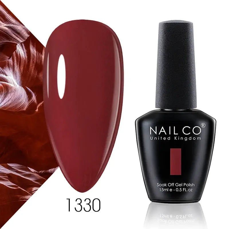 Nailco 131 Colors Gel Nail Polish LED Gel 15ml Vibrant Long Lasting Hybrid Varnish For Manicure
