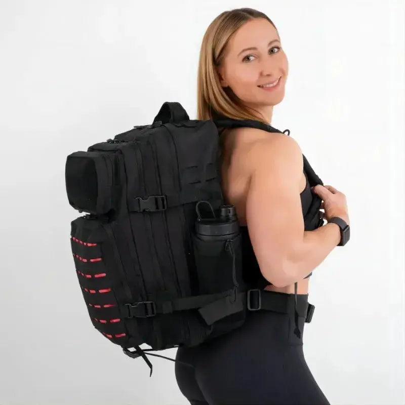 OutdoorPro 25L to 50L Tactical MOLLE Backpack for Hunting and Hiking Waterproof Oxford Fabric