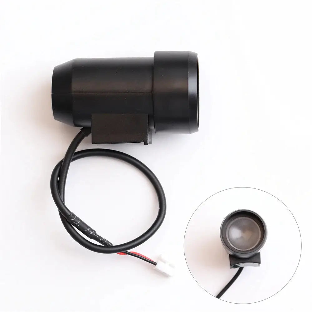 Simples Market Original Lufi X1 OBD gauge sensor, black cylindrical module with attached wiring and 2-pin connector