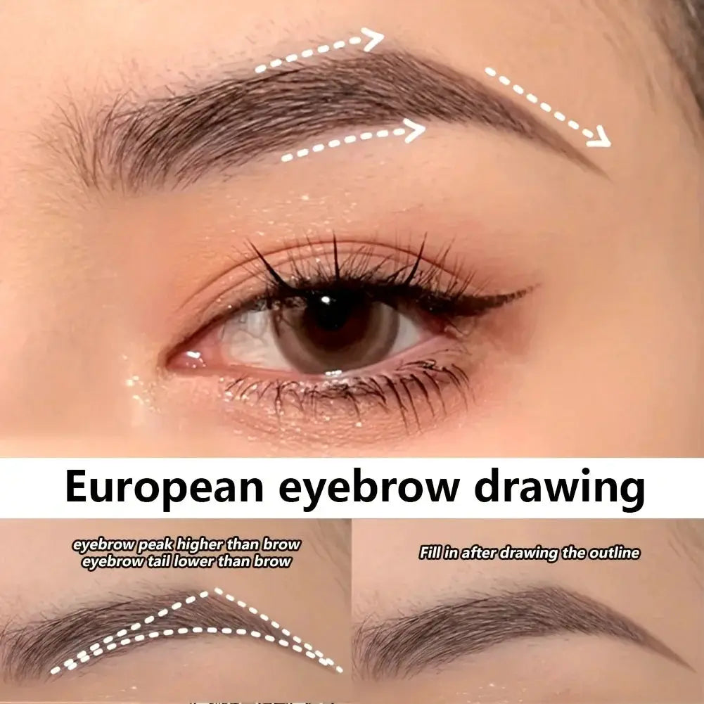 NovaGlam 0.008mm Ultra Fine Eyebrow Pen Waterproof Smudge Proof Long Lasting Color