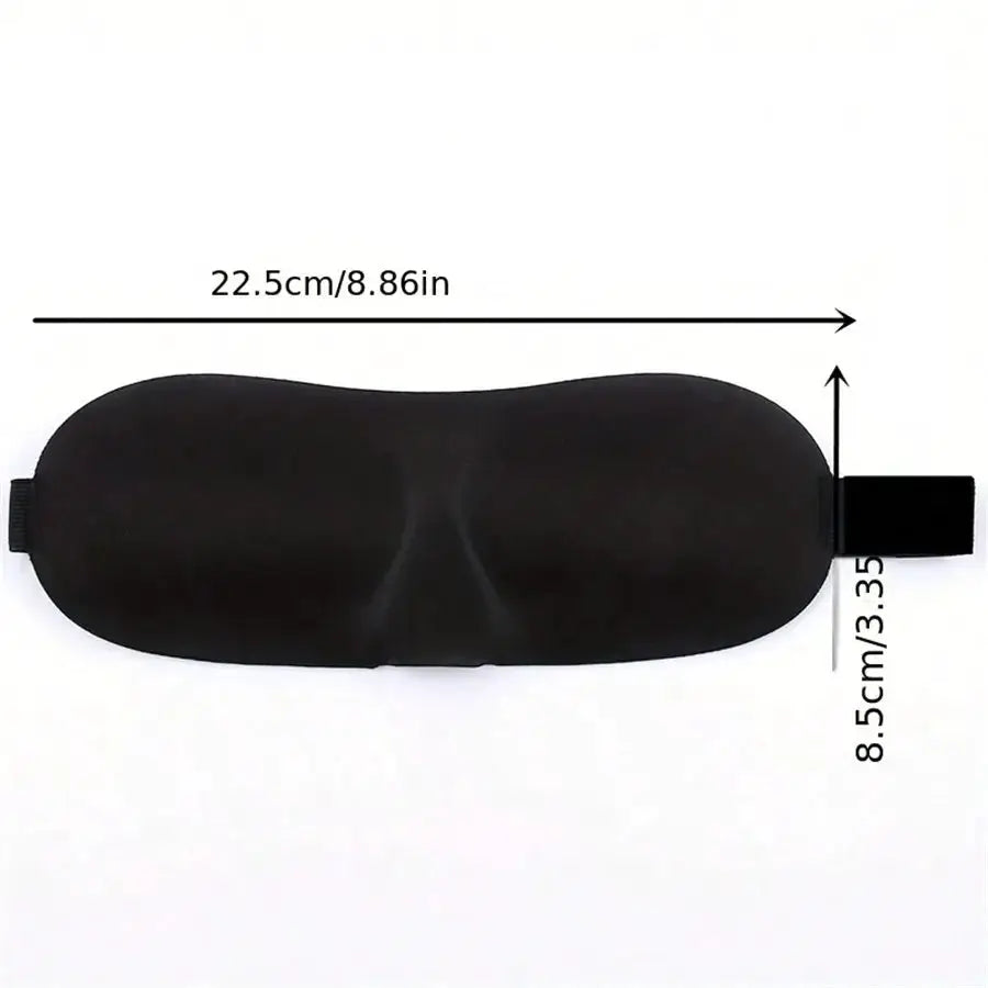 ZenSleep Smooth Natural Sleep Mask With Fully Adjustable Shoulder Strap For Travel Comfort
