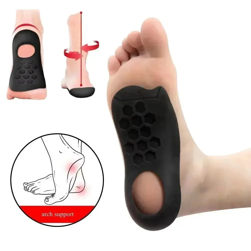 Orthotic Insoles For Flat Feet O Shaped Legs And Plantar Fasciitis Unisex Arch Support Shoe Inserts 1 Pair