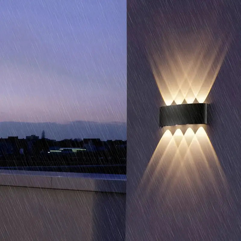 Up Down LED Lamp Waterproof Wall Light For Bedroom Living Room Corridor Balcony Indoor Outdoor Home Decor Lighting