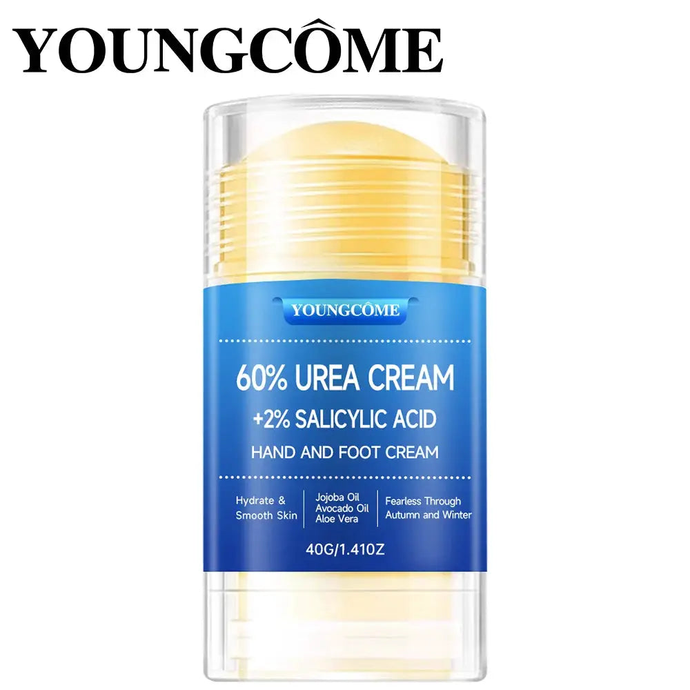 Urea Cream 60 Percent For Feet And Hands With Two Percent Salicylic Acid Maximum Strength Hyaluronic Acid Tea Tree
