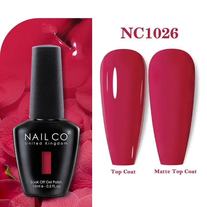 NAILCO 283 Colors Gel Nail Polish Kit Ultra Long Lasting UV Gel Varnish With 30 Day Shine
