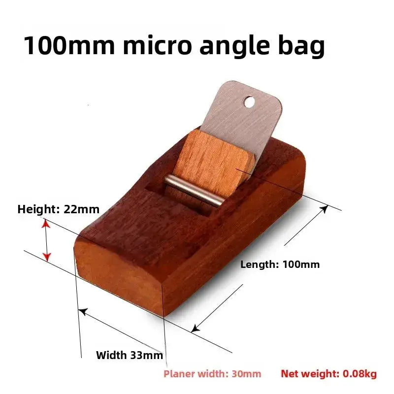 DIY Woodworking Manual Planer Block Plane Mini Hand Tool For Smoothing Wood Surfaces Stainless Steel
