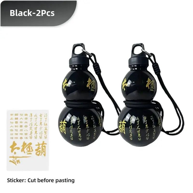 800ml Large Capacity Chinese Style Gourd Water Bottle For Children Leakproof School And Sports Water Jug