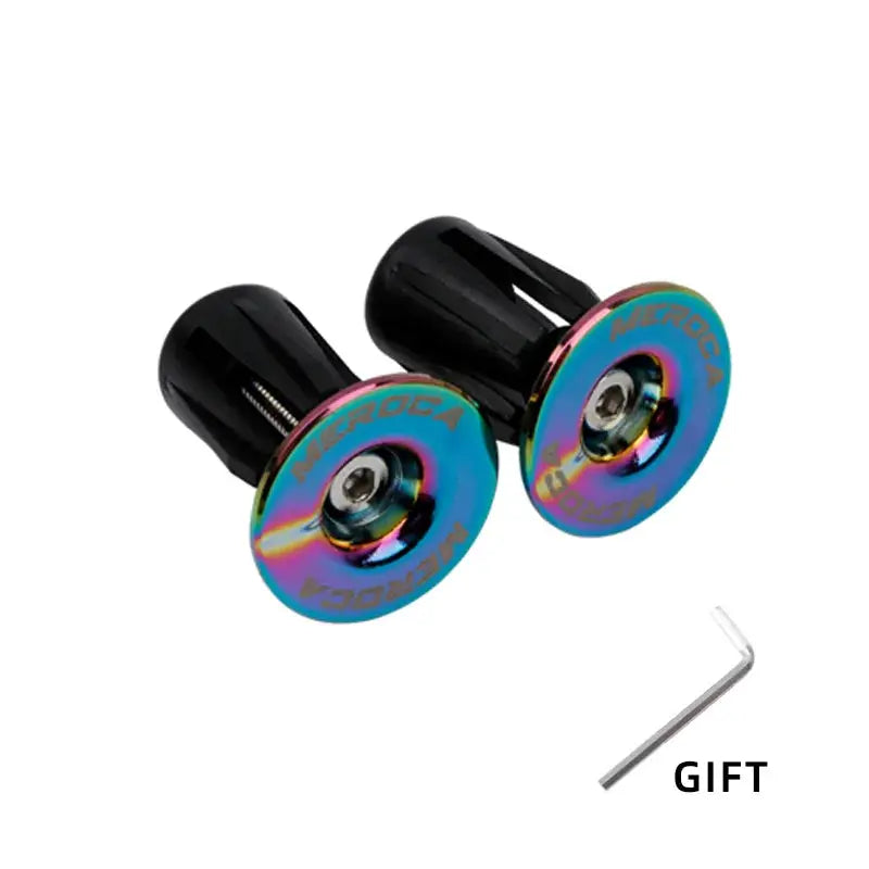 Aluminum Alloy Mountain Road Bike Handlebar End Plugs For MTB BMX End Caps Grip Cover And Accessories