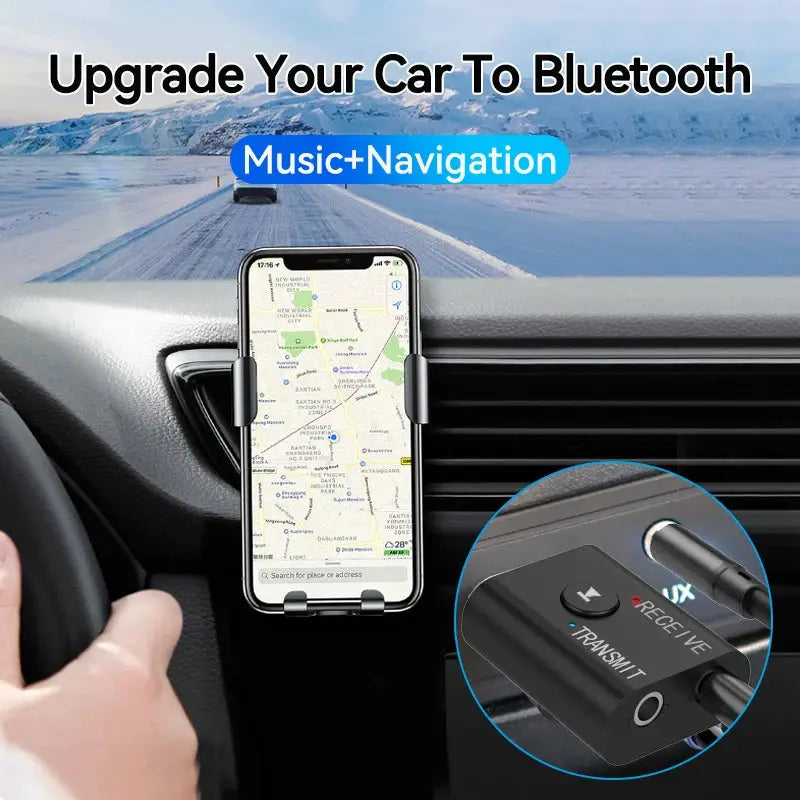 Bluetooth 5.0 Transmitter And Receiver Dongle 3.5mm AUX RCA USB Wireless Adapter For TV Car PC Speaker Headphones