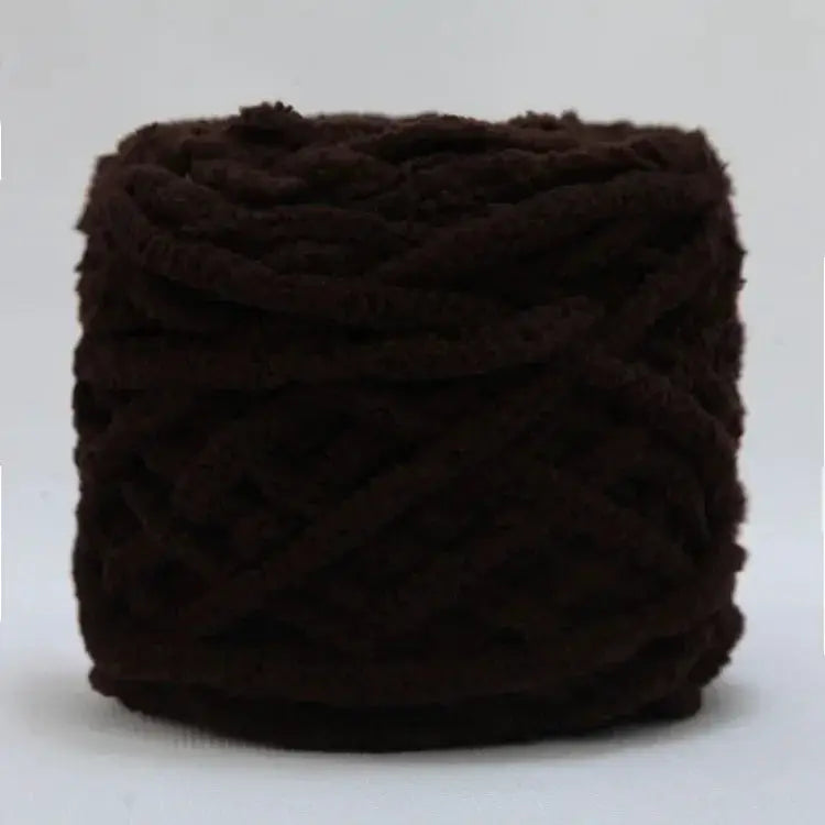100g Chenille Knitting Yarn Ice Strip Line Cotton For Hand Knitting Scarf Thick Wool Wholesale