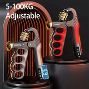 IronGrip Grip Strength Wrist Expander Hand Strengthener Adjustable 5 To 150 Kg Resistance For Hand And Forearm Training