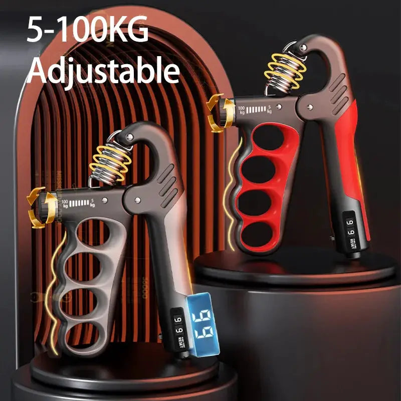 IronGrip Grip Strength Wrist Expander Hand Strengthener Adjustable 5 To 150 Kg Resistance For Hand And Forearm Training