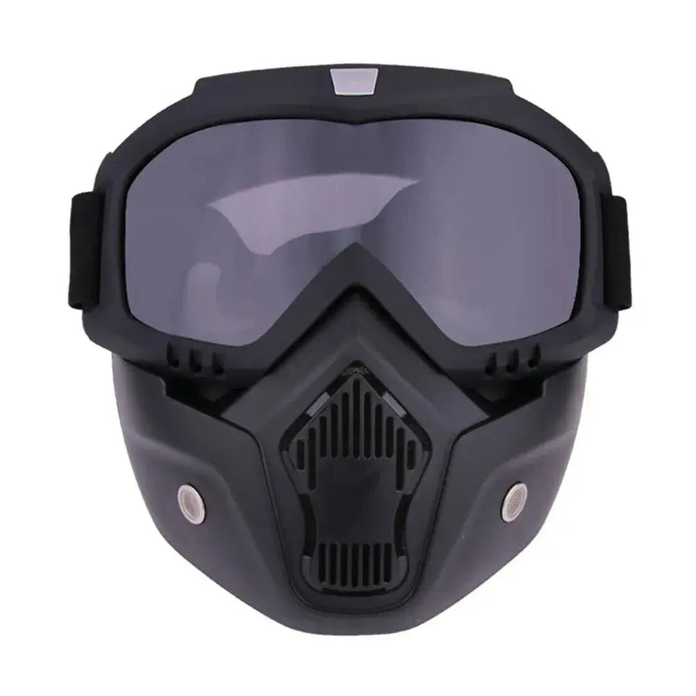 MotoShield Dustproof Motocross Goggles Full Face Protective Gear For Off Road Riding Adjustable And Breathable