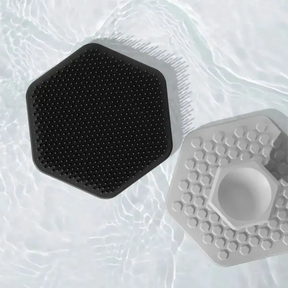 Beechip Alwafore Silicone Facial Cleaning Brush Scrubber Non Electric Daily Deep Clean Massage Face Cleaner
