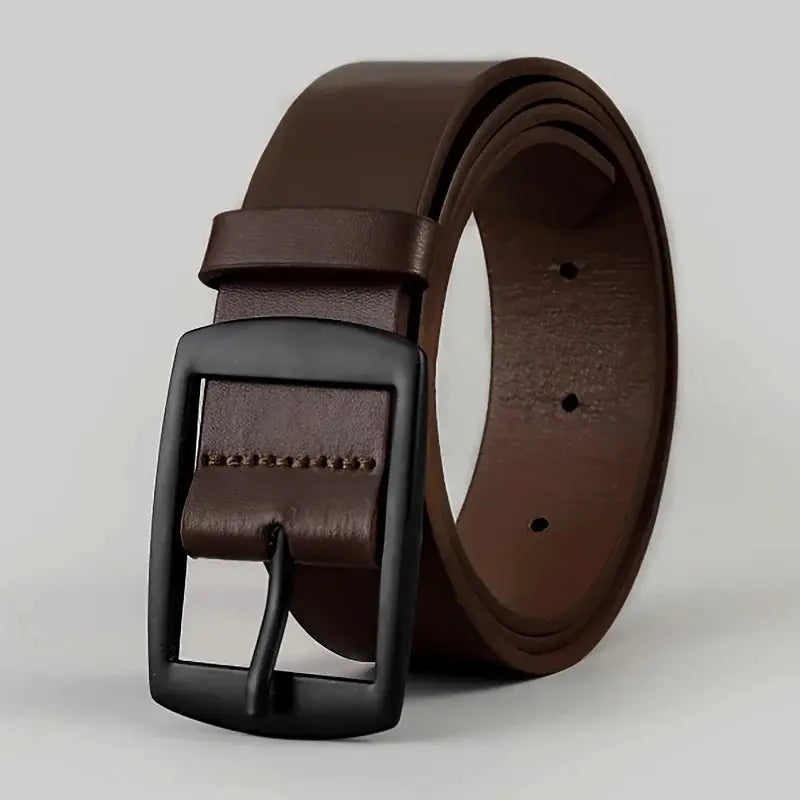 Designer PU Leather Belt Unisex For Men And Women With Metal Pin Buckle Premium High Quality