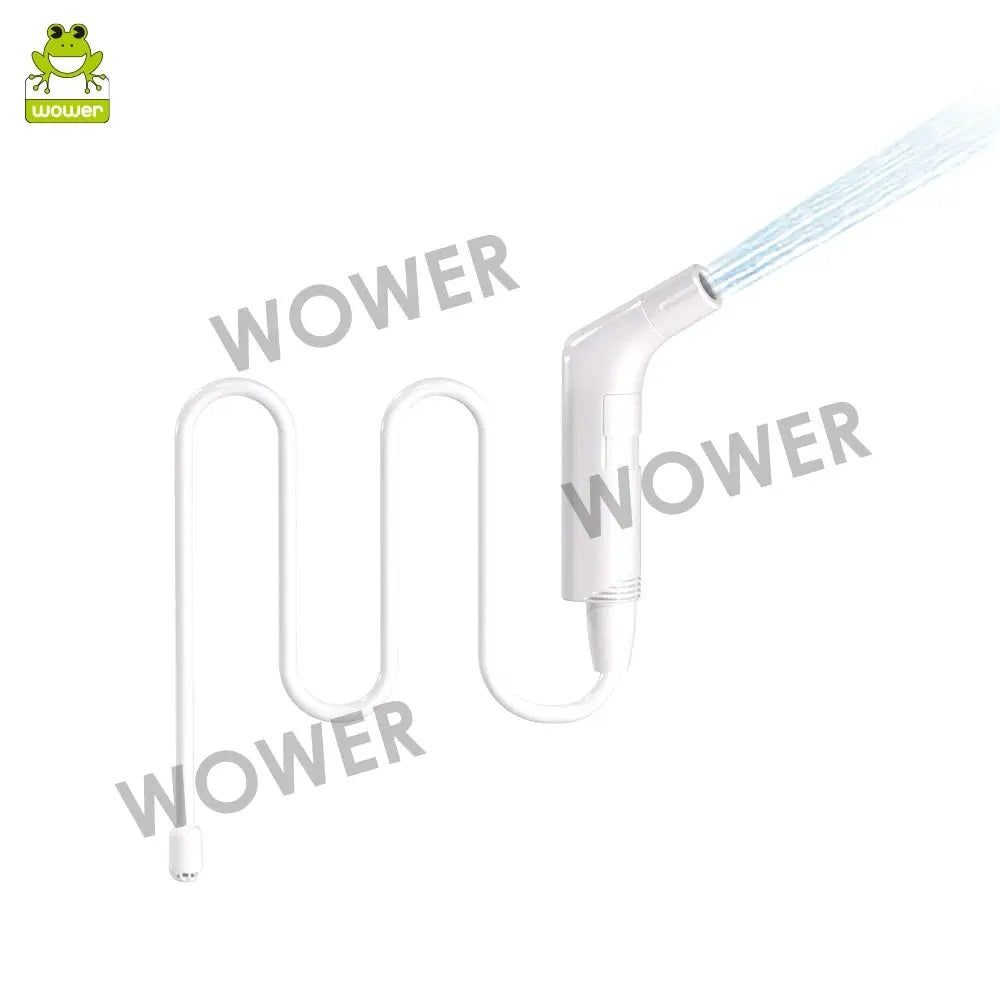 White WOWER portable bidet handheld sprayer with 2m hose