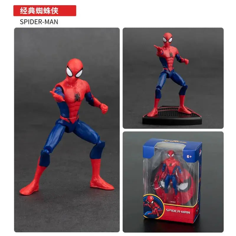 ZD Original Spider Man 4Inch Action Figures Green Goblin Doctor Octopus Venom Gwen Electro Scarlet Spider 2099 Rhino