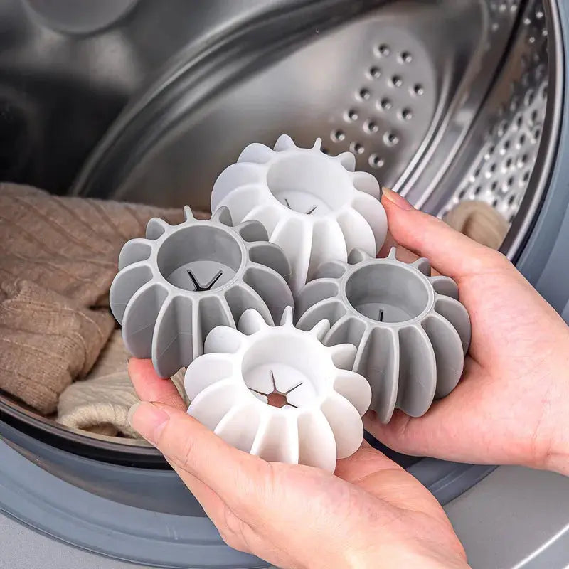 Reusable Silicone Laundry Ball For Pet Hair Removal Cat Hair Catcher In Washing Machine
