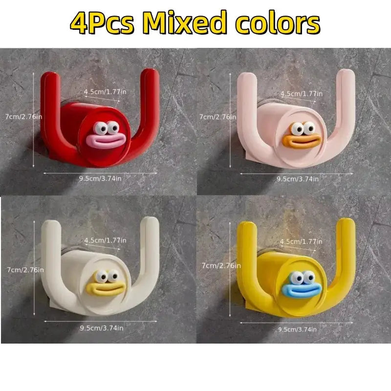 Cartoon Slippers Hook And Rack For Bathrooms And Bedrooms Shower Storage Organizer Shoe Holder Drainage Stand