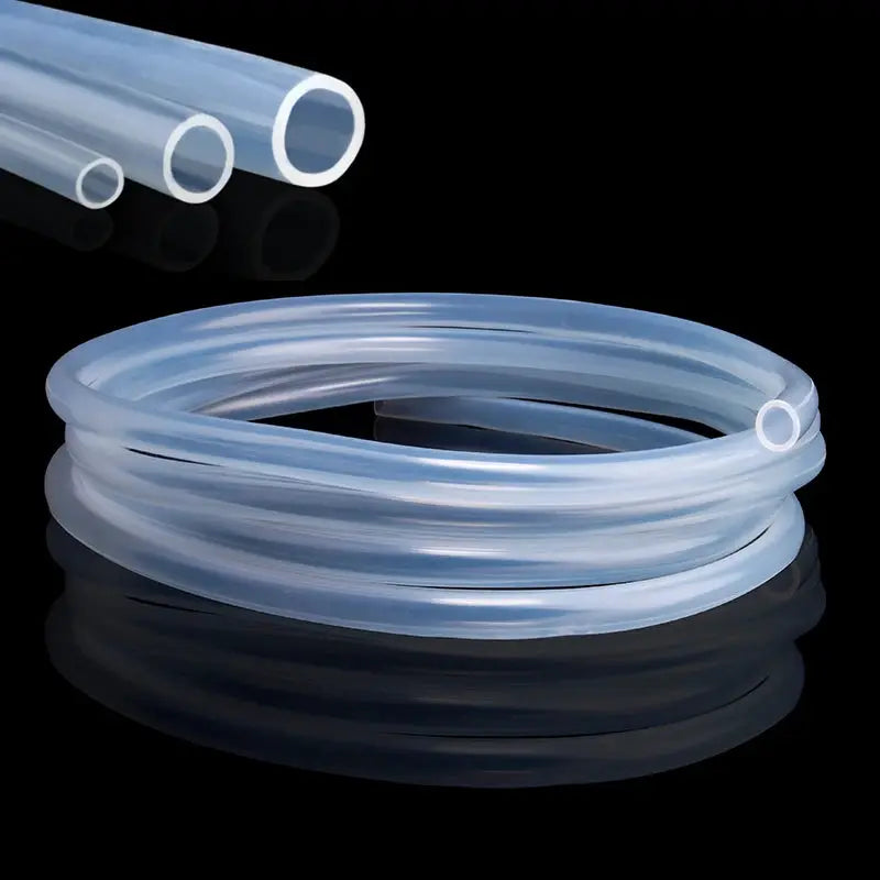 5 Meters Transparent Food Grade Silicone Tube Flexible Tubing for Aquarium Garden Use 2 4 6 8 10 12