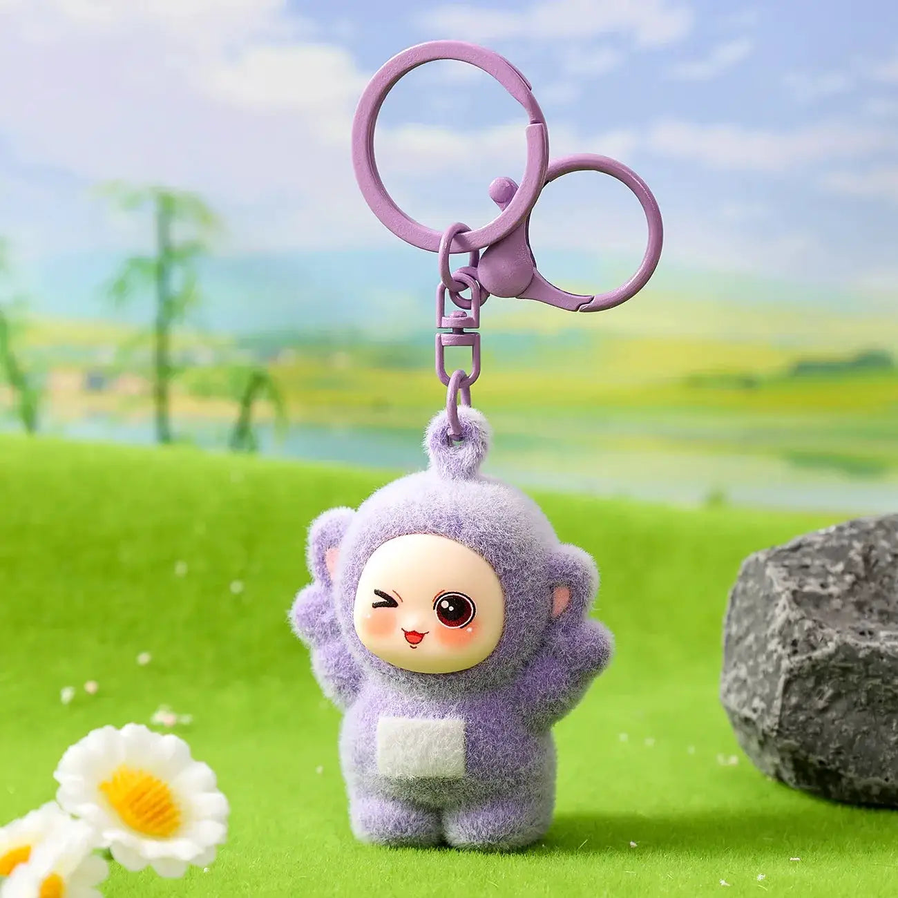 Four Color Baby Series Cartoon Keychains Small Pendants Trendy Kids Gifts Cute Dolls For Schoolbags And Couples