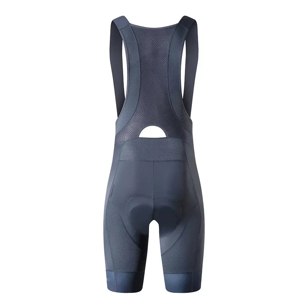 YKYWBIKE men's cycling bib shorts Simples Market; dark blue-gray padded bib tights with mesh back and shoulder straps