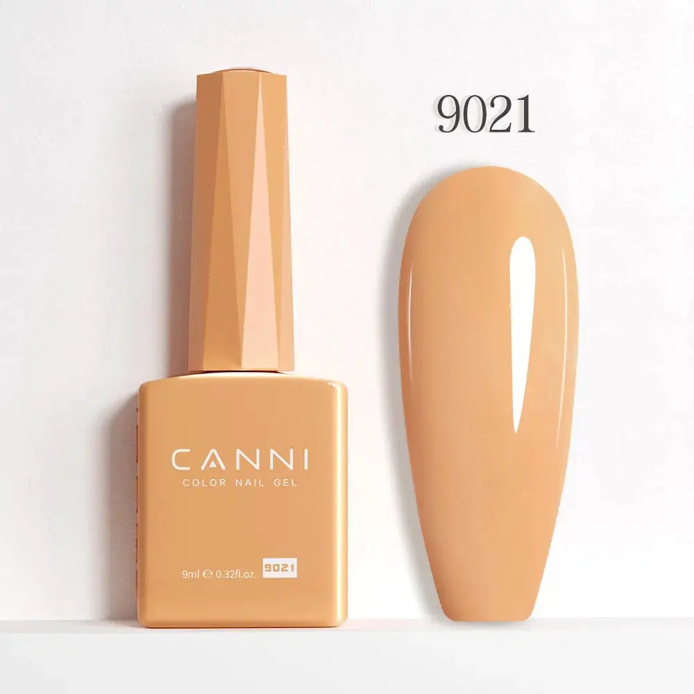 Canni Hema Free Nail Gel Polish Christmas Red Collection Semi Permanent 9ml Long Lasting Shine