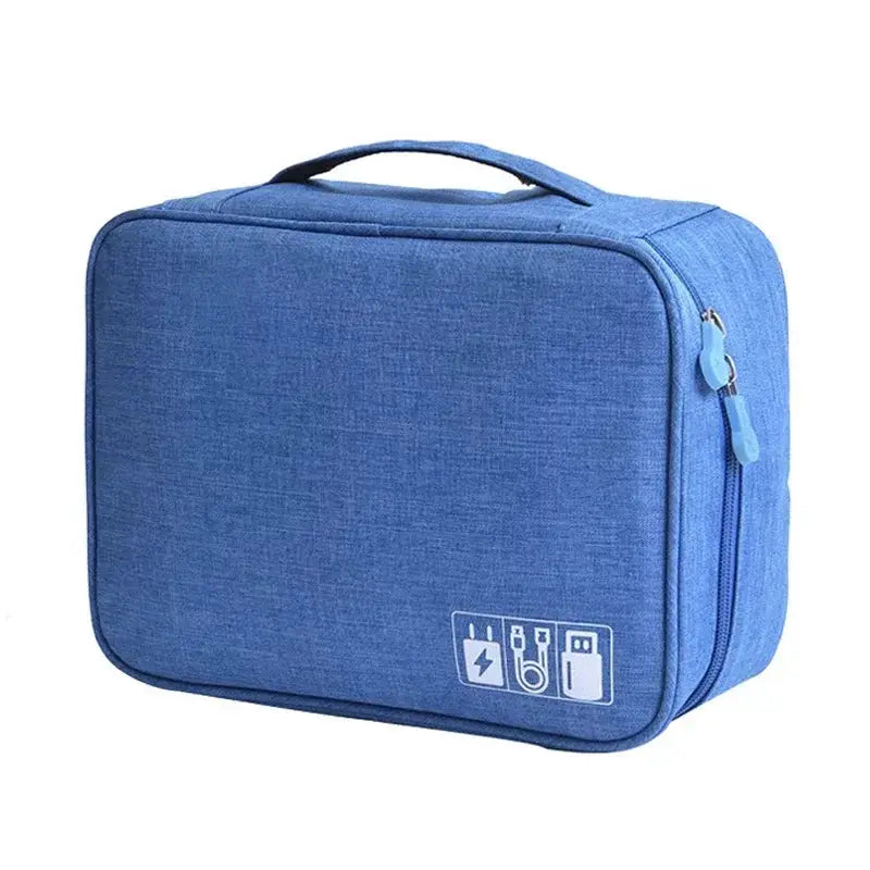JetGuard Digital Organizer Pro Waterproof Travel Case Large Capacity For Cables Chargers And Accessories