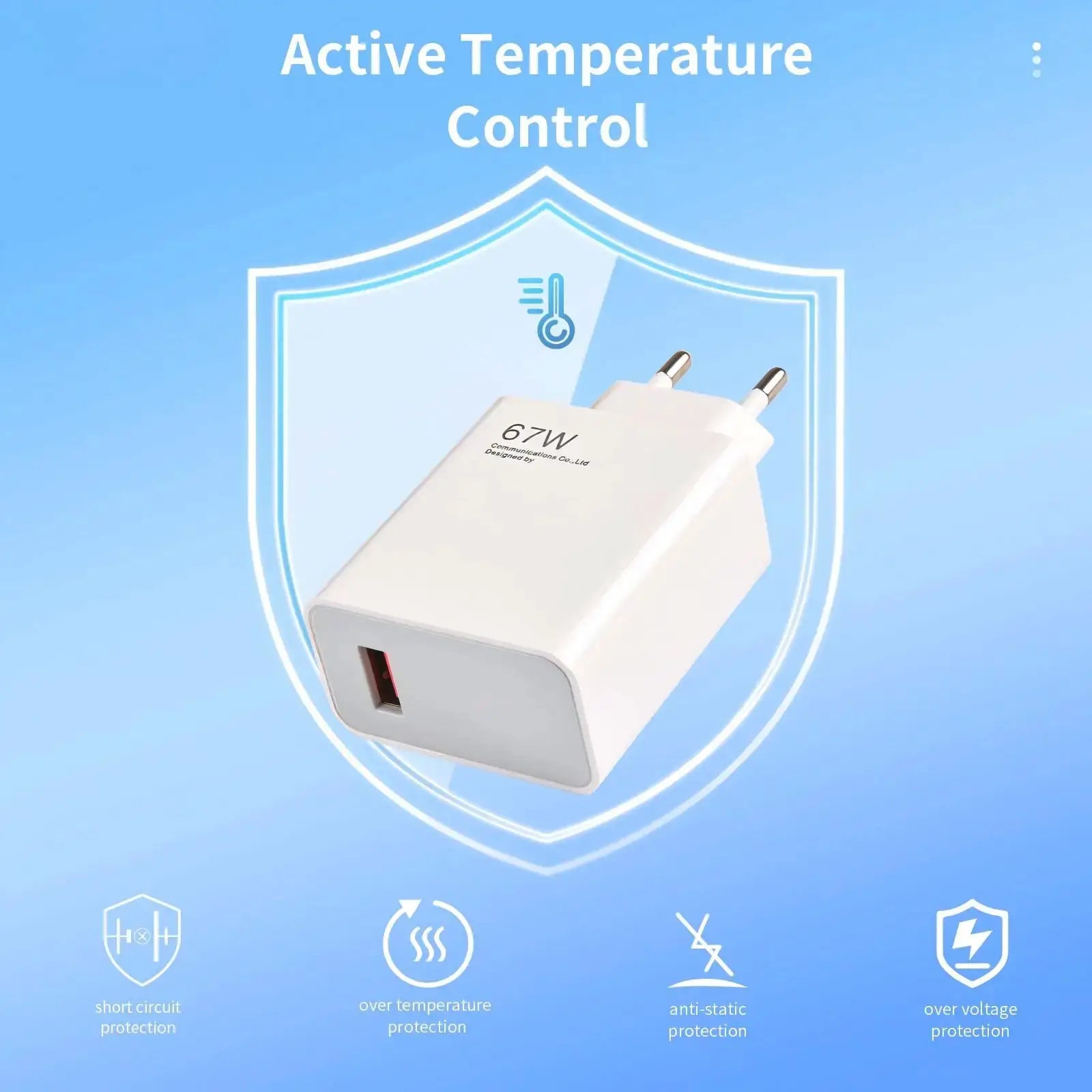 Fast Travel USB Charger With Quick Charge For Xiaomi 100 To 240 Volts USB Charger Adapter Versatile Charging Hub